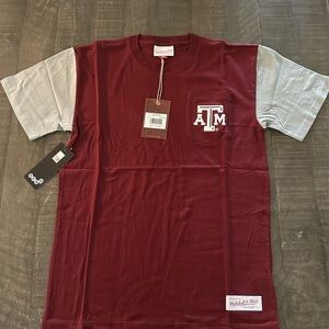 NWT Texas A&M Red and Gray Short Sleeve Tee